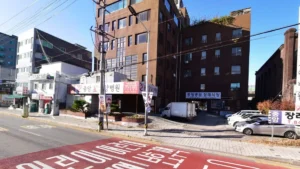 중앙효요양병원장례식장 입구 전경