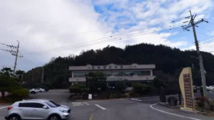 고흥봉황장례식장 입구 전경