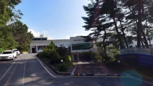 보령아산병원장례식장 입구 전경