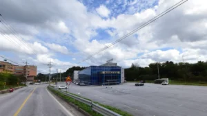 영주적십자병원장례식장 입구 전경