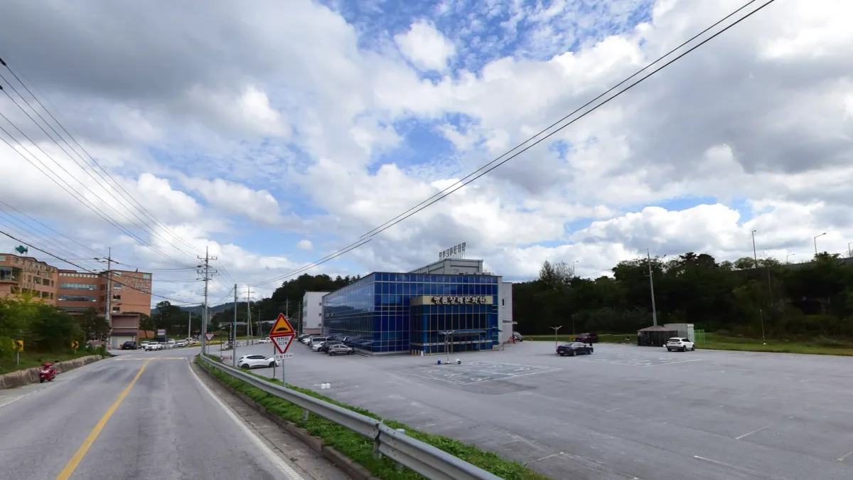 영주적십자병원장례식장 입구 전경