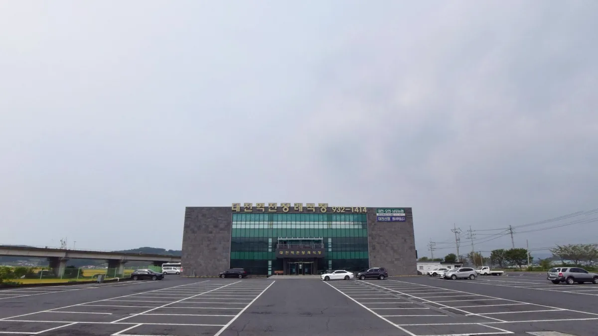 대천역전장례식장 입구 전경