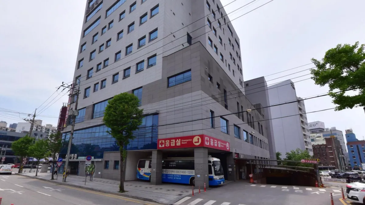 선한병원장례식장 입구 전경