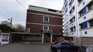 광주기독병원장례식장 입구 전경