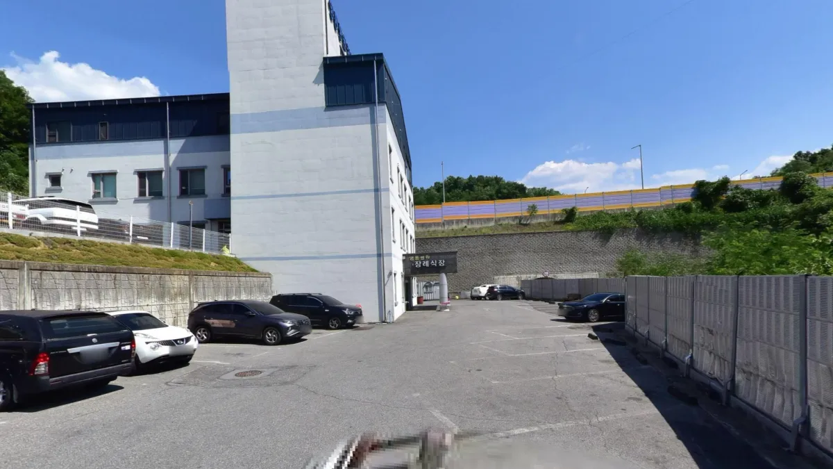 영동병원장례식장 입구 전경