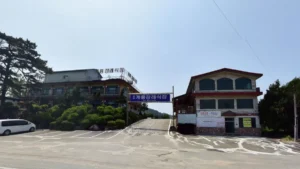 계룡장례식장 입구 전경