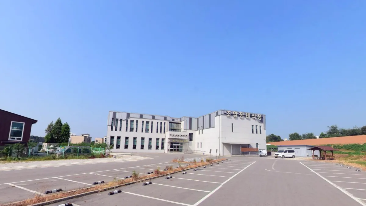 조암장례식장 입구 전경