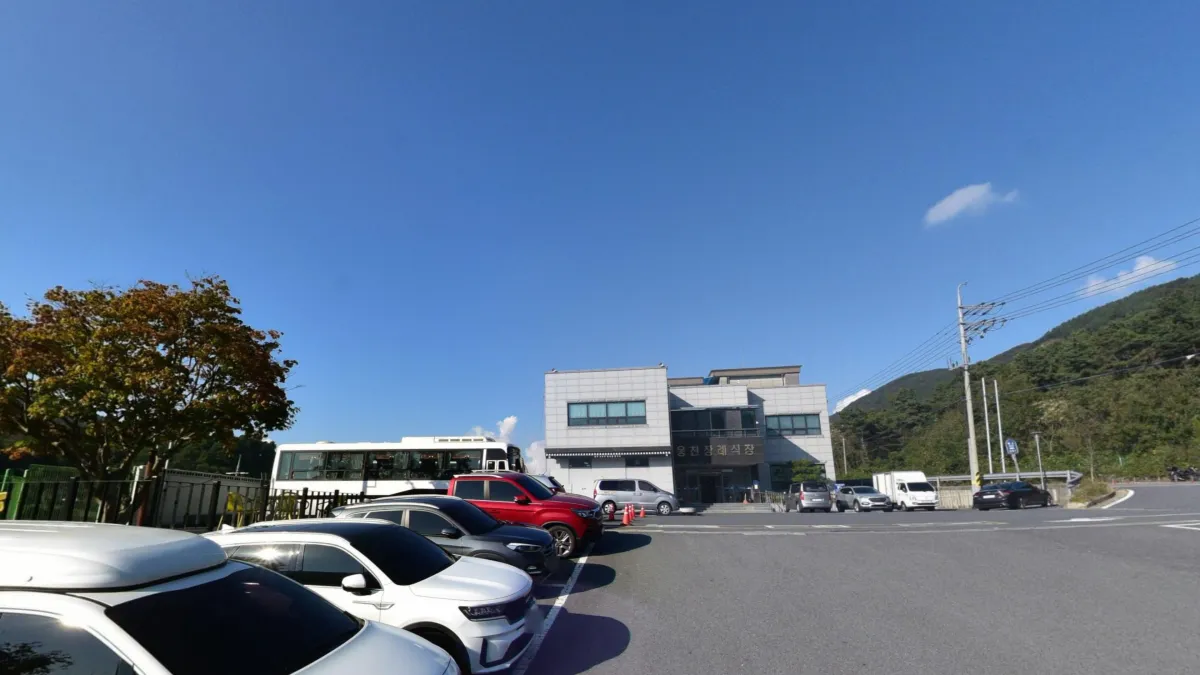 웅천장례식장 입구 전경