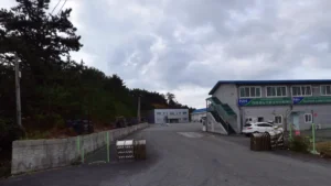 북신안농협장례식장 입구 전경