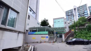 안동농협장례식장 입구 전경