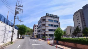 광주금호장례식장 입구 전경