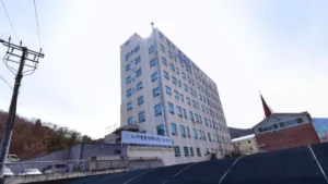 장유누가병원장례식장 입구 전경