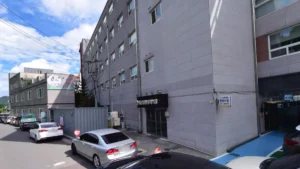 함안영동병원장례식장 입구 전경