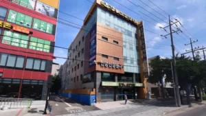 효경G요양병원장례식장 입구 전경