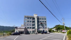 증평현대장례식장 입구 전경