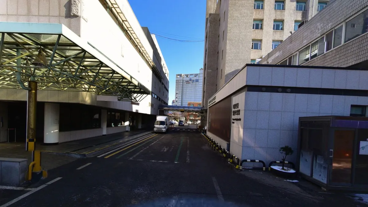 국립중앙의료원장례식장 입구 전경