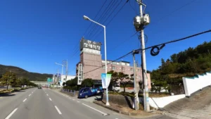 완도장례식장 입구 전경