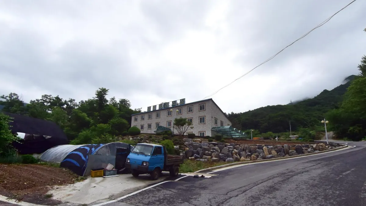 영월장례식장 입구 전경