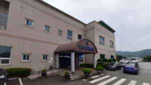 공주장례식장 입구 전경