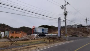 진주시민장례식장 입구 전경