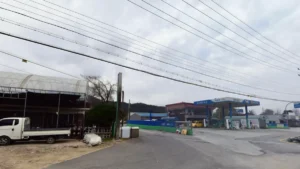 영북농협장례식장 입구 전경