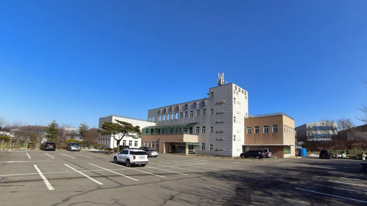 성월장례문화원 입구 전경