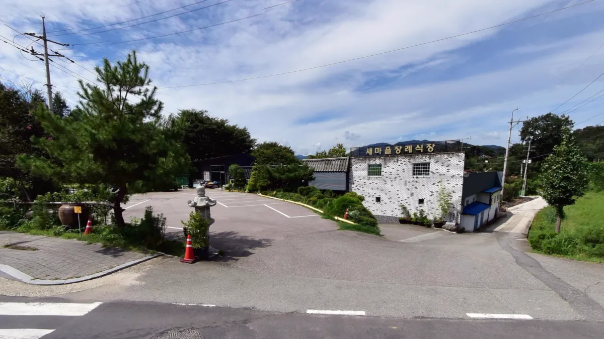담양새마을장례식장 입구 전경