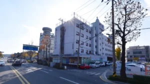 아나병원장례식장 입구 전경