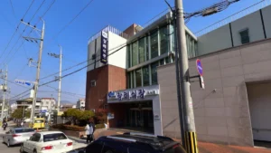 김천의료원장례식장 입구 전경