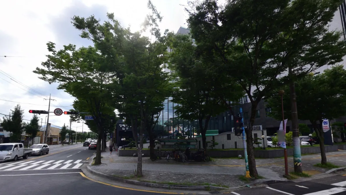 한빛장례식장 입구 전경