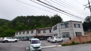 태백문화장례식장 입구 전경