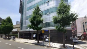 구민장례식장 입구 전경