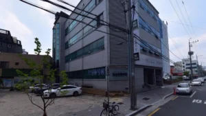 안심병원장례식장 입구 전경