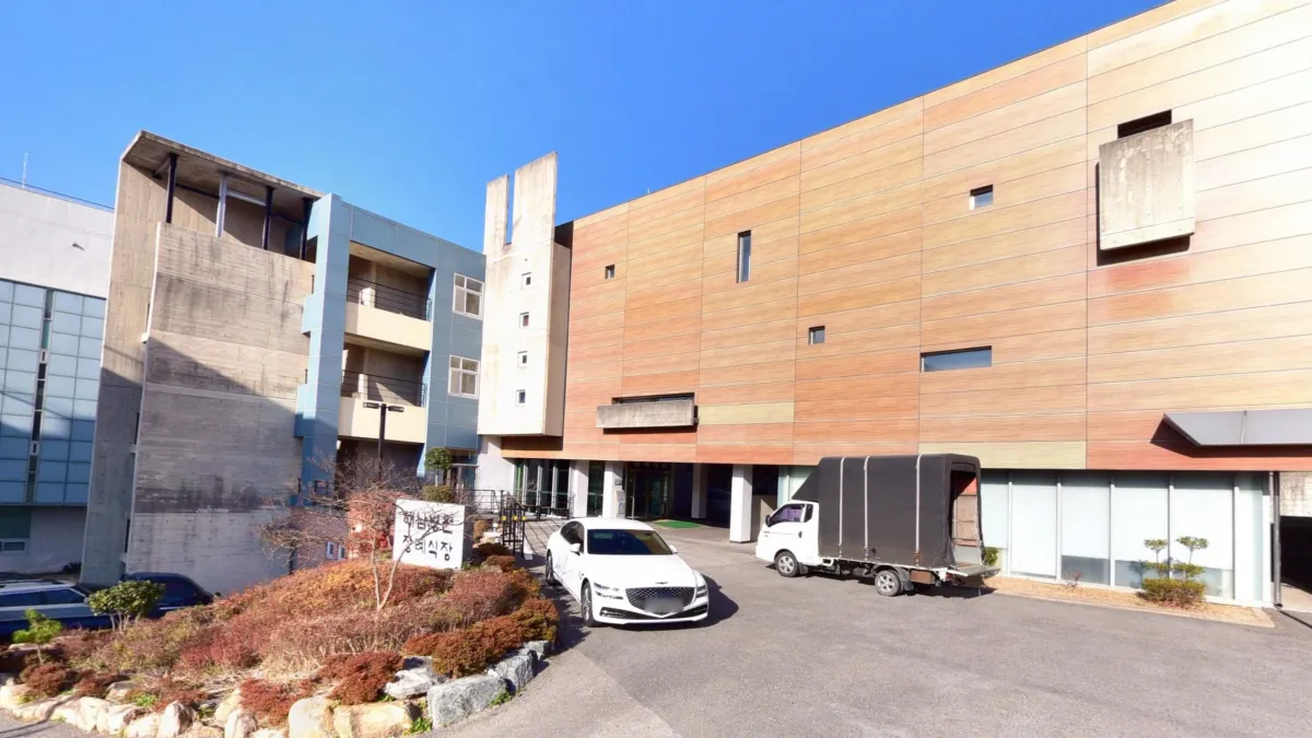 해남종합병원장례식장 입구 전경