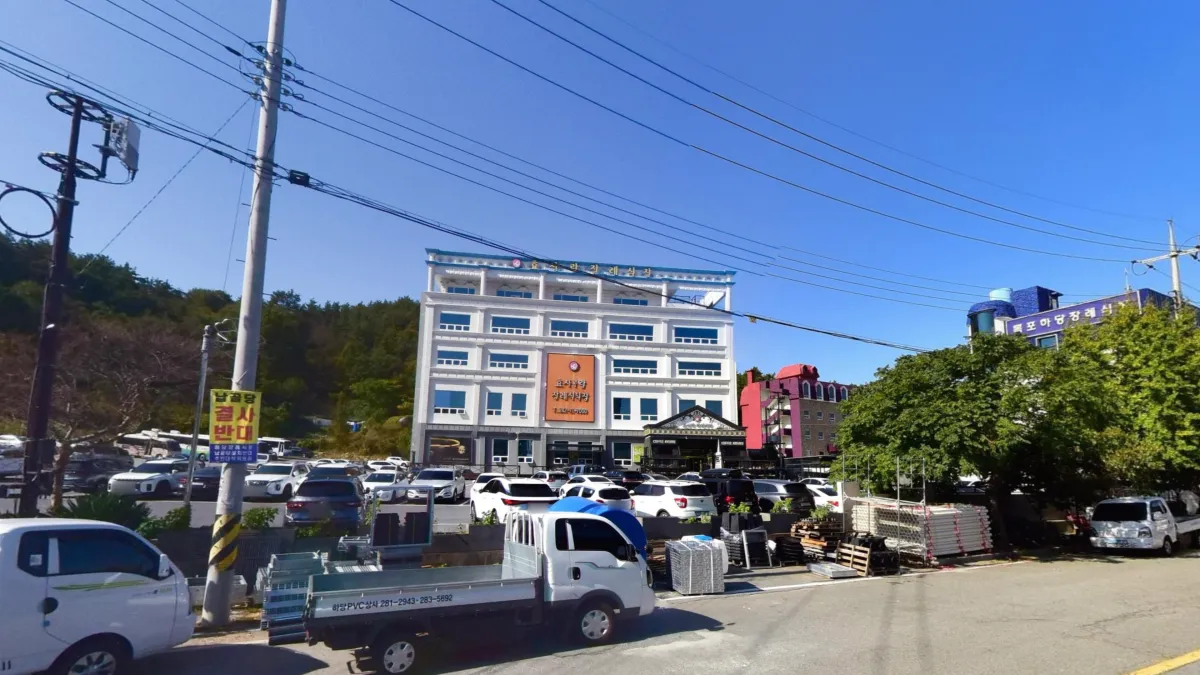 효사랑장례식장 입구 전경