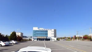 오산장례문화원 입구 전경