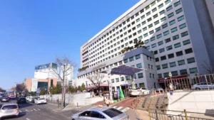 한양대학교구리병원장례식장 입구 전경