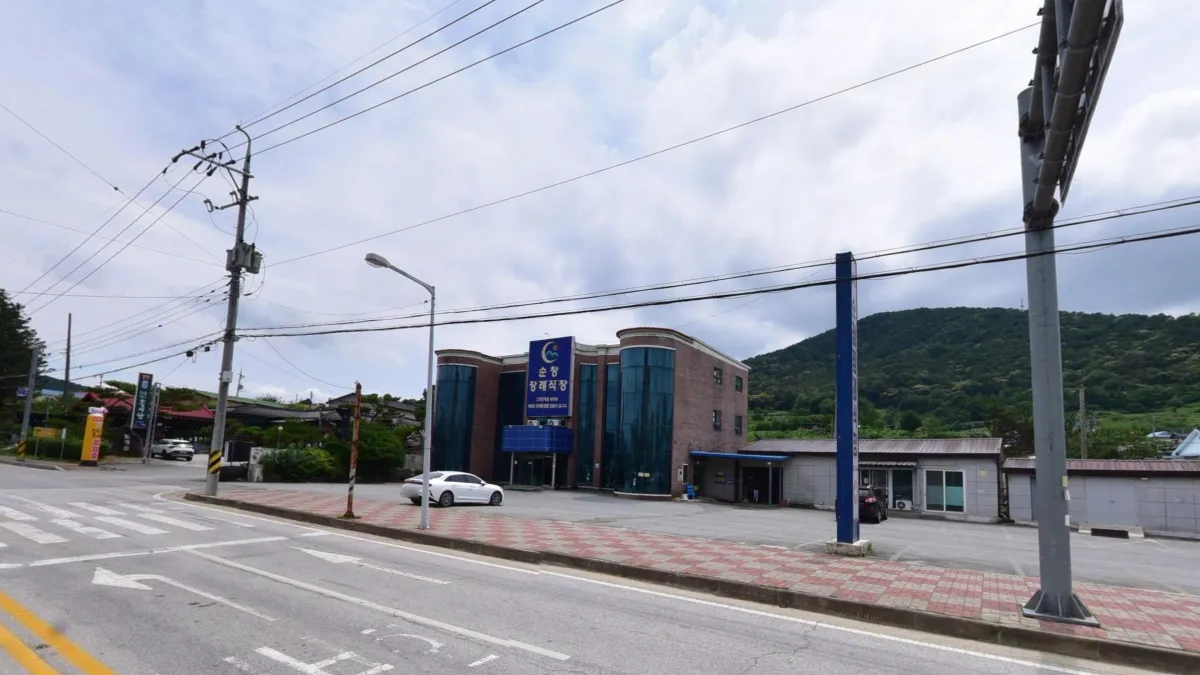 순창장례식장 입구 전경