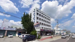 하양삼성의원장례식장 입구 전경