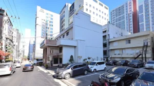 부천시민장례식장 입구 전경